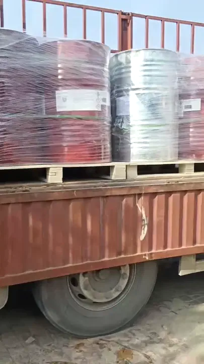 Shipping barrels of PU